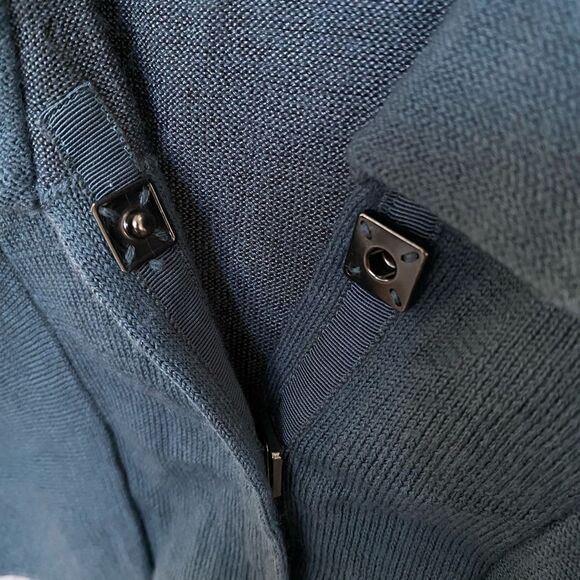 Free people aqua gray cardigan, size SP - Picture 4 of 5